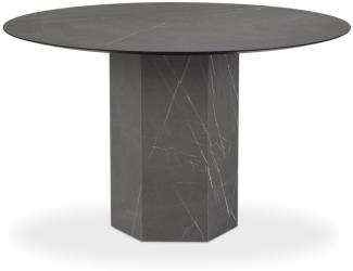 Micadoni 4-Sitzer Tisch Sahara 120cm | Oberfläche Grey Pietra