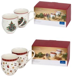 Villeroy & Boch Toy's Delight Becher mit Henkel: Tannenbaum Set 2tlg.