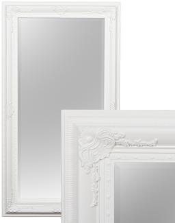 Spiegel EVE 200x110cm Pure-White Pompös Barock Wandspiegel Holzrahmen Facette