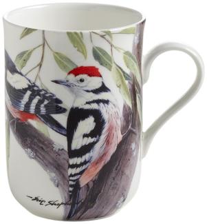 Becher 330 ml SPECHT Birds of the World / Maxwell & Williams / Bone China / Eric Shepherd / Kaffeebecher / Pott