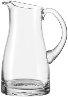 Leonardo Liquid Krug, Pitcher, Kanne, für Wasser, Bier, Saft, Eistee, Glas, 1000 ml, 65329