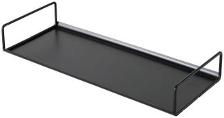 Dekoratives schwarzes Tablett ALANO, 40 x 16 cm