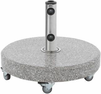 Doppler Granitsockel "Expert Click-It", grau,50 kg