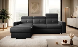 Wohnideebilder Fresia Schwarz Ecksofas & Eckcouches CO-FR-LT-10FL