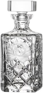 Whiskykaraffe Kristall Sunrose clear (25 cm)