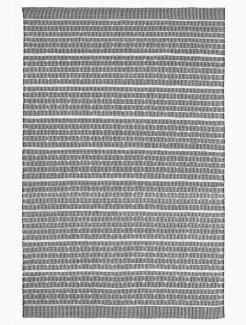 Fab Hab Outdoorteppich Portland Charcoal&White aus recycelten PET-Flaschen anthrazit/weiß verschiede 120x180 cm
