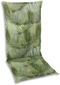 GO-DE Hochlehner-Auflage 50 cm x 120 cm x 6 cm, grün, palmy grün