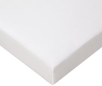 FabiMax 2693 Jersey Spannbettlaken für Laufgitter 100x100 cm, weiß