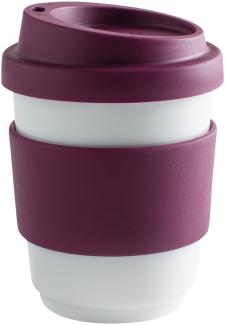 KAHLA Coffee-to-go-Becher Fillit Becher + Trinkdeckel, Porzellan, Made in Germany