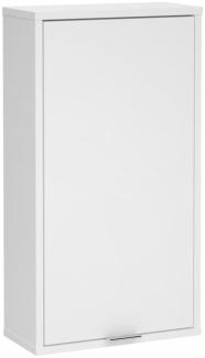 FMD Möbel - ZAMORA 5 - Badezimmer-Wandschrank - melaminharzbeschichtete Spanplatte - weiß - 37 x 68 x 17cm