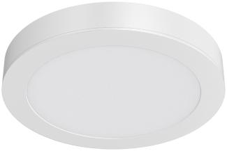 LED Aufbau Deckenleuchte Rund 12W 1120LM 4000K, Ø17,2cm Ultra Slim LED Panel