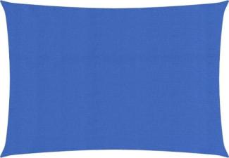 Sonnensegel 160 g/m² Blau 2x3,5 m HDPE