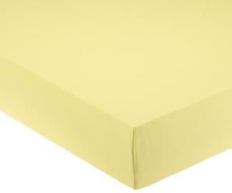 Pinolino Spannbettlaken Jersey gelb,60x120/70x140cm