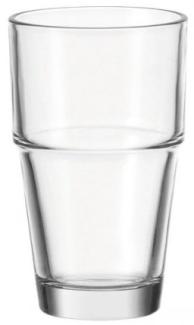 Leonardo Solo Becher, Trinkglas, Wasserglas, Becher, Glas, 250 ml, 43400