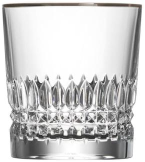 Whiskyglas Kristall Empire Platin clear (9,3 cm)