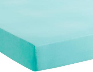 Traumschlaf Basic Single Jersey Kinder Spannbettlaken | 70x140 cm | hellblau