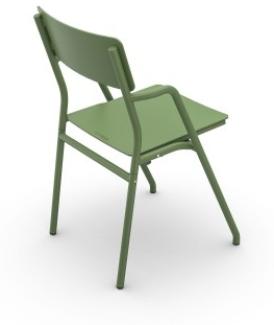 Flip-up Chair - Gartenstuhl olivgrün