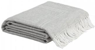 Gant Home Wolldecke Gant Logo Throw Grey (130x180cm) 853093802-160