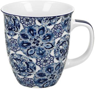 DUO BICO COLLECTION Becher 650 ml GANIKA BLUE, New Bone China Porzellan