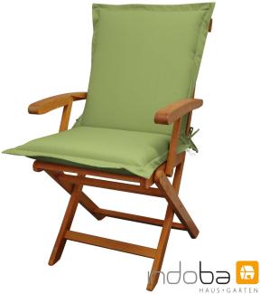 indoba - Sitzauflage Niederlehner Serie Premium - extra dick - Grün