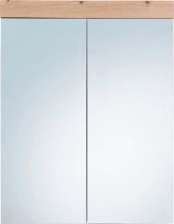 trendteam smart living Badezimmer Spiegelschrank Spiegel Amanda, 60 x 77 x 17 cm in Asteiche ohne Beleuchtung