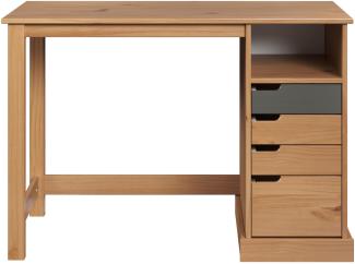 Schreibtisch "Medford I" Pine Honig / Grau