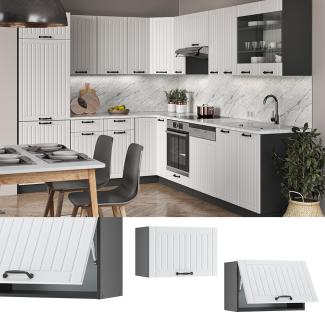 Vicco Hängeschrank 60 cm FAME Line Küchenschrank Dunstabzugshaube Landhaus Weiß Anthrazit