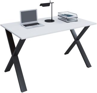 Schreibtisch Computer PC Laptop Tisch Arbeitstisch Bürotisch Computertisch weiß