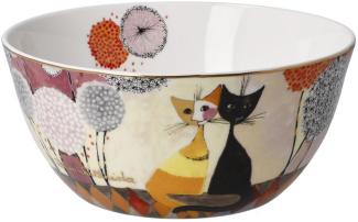 Goebel Schale Rosina Wachtmeister - Soffioni, Dekoschale, Fine Bone China, Bunt, 15 cm, 66861051