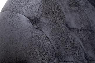 Chesterfield Sessel Antik Grau aus dem Hause Casa Padrino