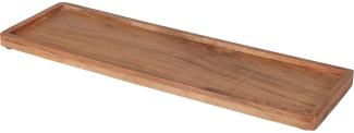 Servierbrett aus Akazienholz, 45 x 14 cm