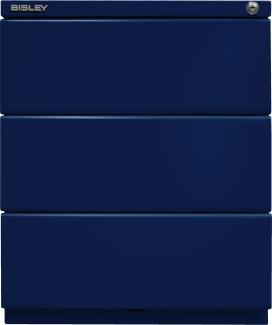 Rollcontainer OBA, mit 25 mm Top, 3 Universalschubladen, Farbe oxfordblau