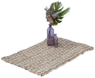 Jute Teppich 60x90 cm 10042793