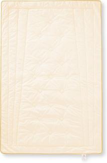 Frau Holle Wildseide Bettdecke mit Bio Baumwollhülle, Füllung: 100% Wildseide | 135x200 cm