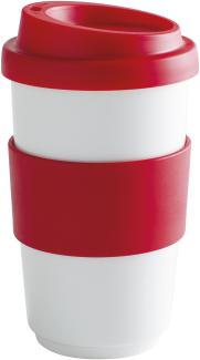 KAHLA fillit To Go Becher 0,40 l Banderole cherry red