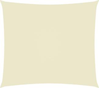 Sonnensegel Oxford-Gewebe Rechteckig 2x3,5 m Creme