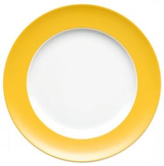 Thomas Sunny Day Frühstücksteller, Kuchenteller, Teller, Porzellan, Yellow / Gelb, Spülmaschinenfest, 22 cm, 10222