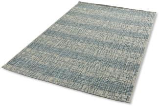 Teppich in Blau aus 100% Polypropylen - 170x120x1cm (LxBxH)