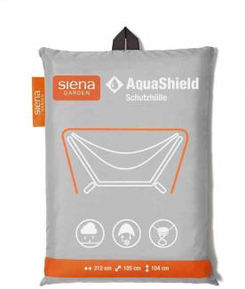 SIENA GARDEN AquaShield Hängemattenhülle 312x105xH104 cm hellgrau, 100% Polyester