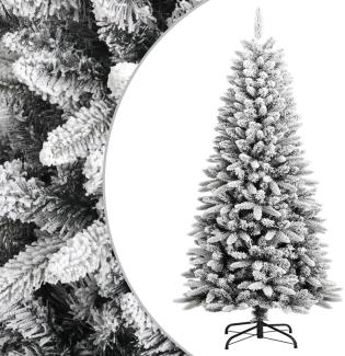 Künstlicher Weihnachtsbaum Beschneit 120 cm PVC&PE 345188