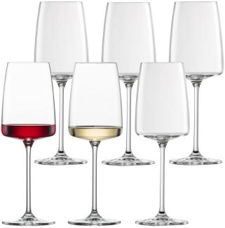 Zwiesel Glas VIVID SENSES leicht & frisch Weinglas 6er Set - Ama