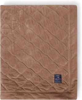 LEXINGTON Tagesdecke Quilted Organic Cotton Velvet Beige (160x240) 12340100-2000-BS10
