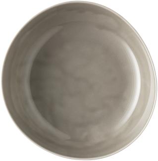 Teller tief 25 cm Junto Pearl Grey Rosenthal Suppenteller - Mikrowelle geeignet, Spülmaschinenfest
