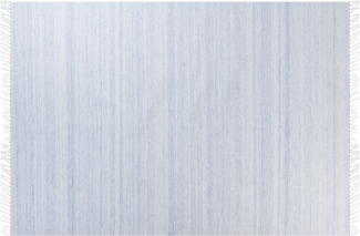 Teppich hellblau 160 x 230 cm Kurzflor MALHIA