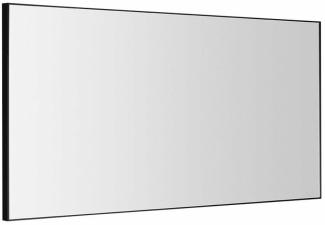 AROWANA Spiegel mit Rahmen, 1200x600mm, schwarz