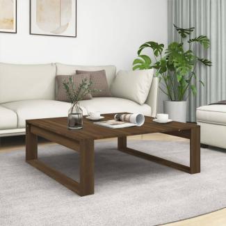 Couchtisch Braun Eiche 100x100x35 cm Holzwerkstoff [816001]