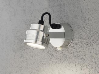 KONSTSMIDE No. 7942-310 Aussenwandleuchte Monza High Power LED 3000 K Alu mit Sensor