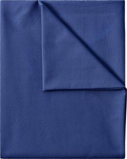GREEN MARK Textilien Klassische Bettlaken | Betttuch | Laken | Leintuch | Haustuch 100% Baumwolle ohne Gummizug vielen Größen und Farben Größe:240x275 cm, Navy blau
