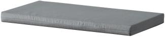 Diele Kissen für Schuhschrank Marco P in Grau 60 x 7 x 32 cm