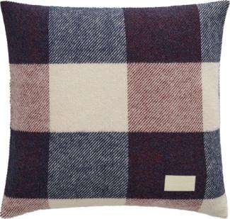 Gant Home Kissenhülle Wolle Check Plumped Red (50x50cm) 853102301-604-50x50